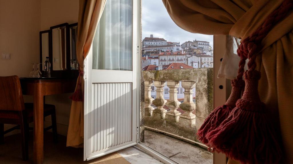 Balkón nebo terasa v ubytování Hotel Astoria