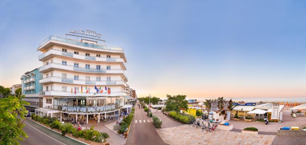 Nespecifikovaný výhled na moře nebo výhled na moře při pohledu z hotelu