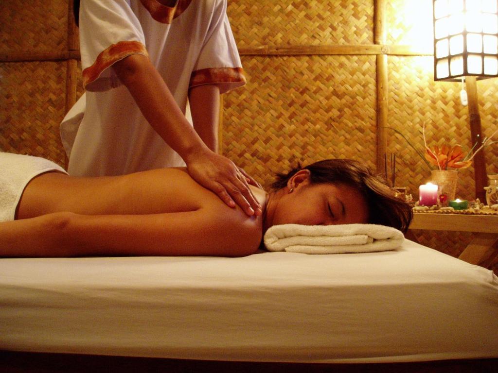 Lázně a/nebo wellness v ubytování Surfside Boracay Resort