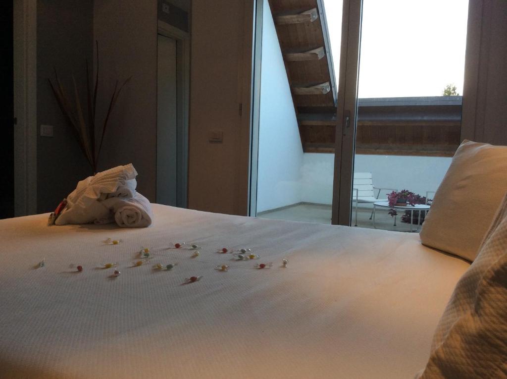 Postel nebo postele na pokoji v ubytování 15.92 Hotel