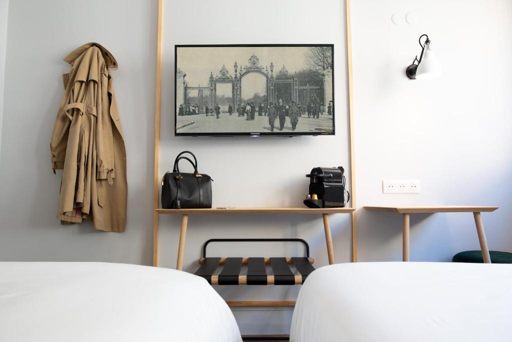 Hôtel Edmond W Lyon Part-Dieu - Resim 42