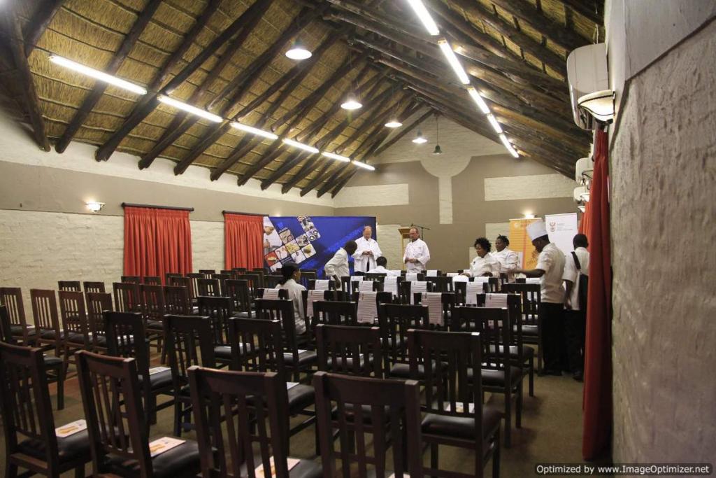 Εστιατόριο ή άλλο μέρος για φαγητό στο Bains Lodge