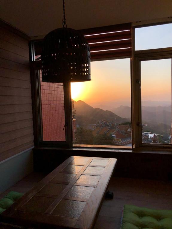 Nespecifikovaný výhled na hory nebo výhled na hory při pohledu z bed and breakfast