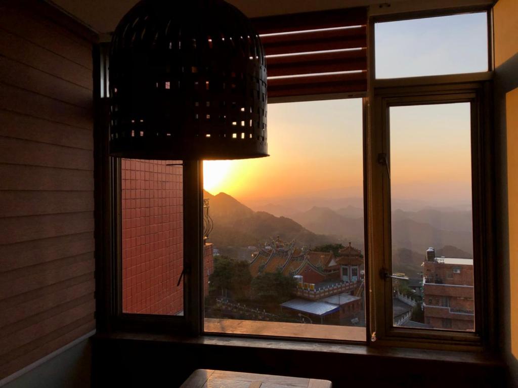 Nespecifikovaný výhled na hory nebo výhled na hory při pohledu z bed and breakfast