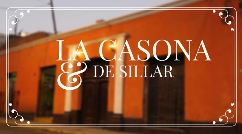 an orange train with the words la casseroma and de silaran on it at Casona de Sillar in Arequipa