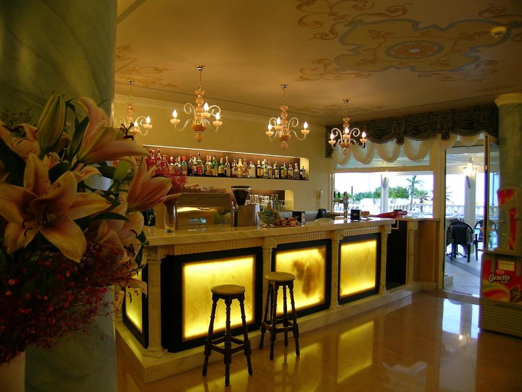 Lounge nebo bar v ubytování Hotel Danieli