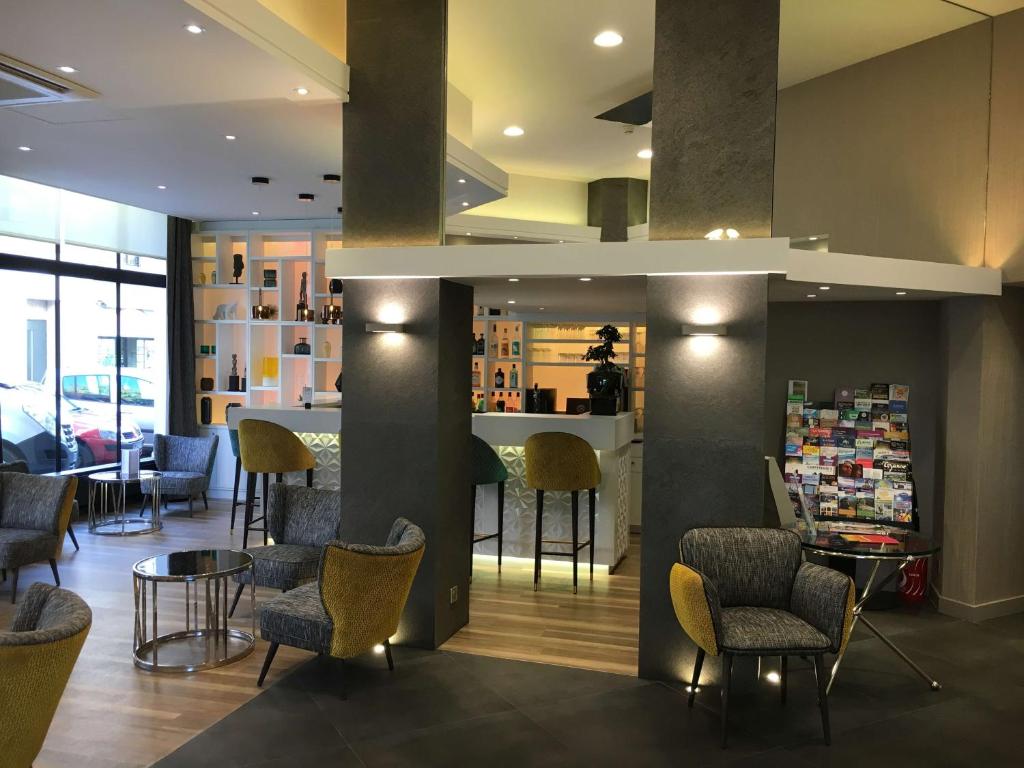Posezení v ubytování Best Western Plus Hotel Carlton Annecy