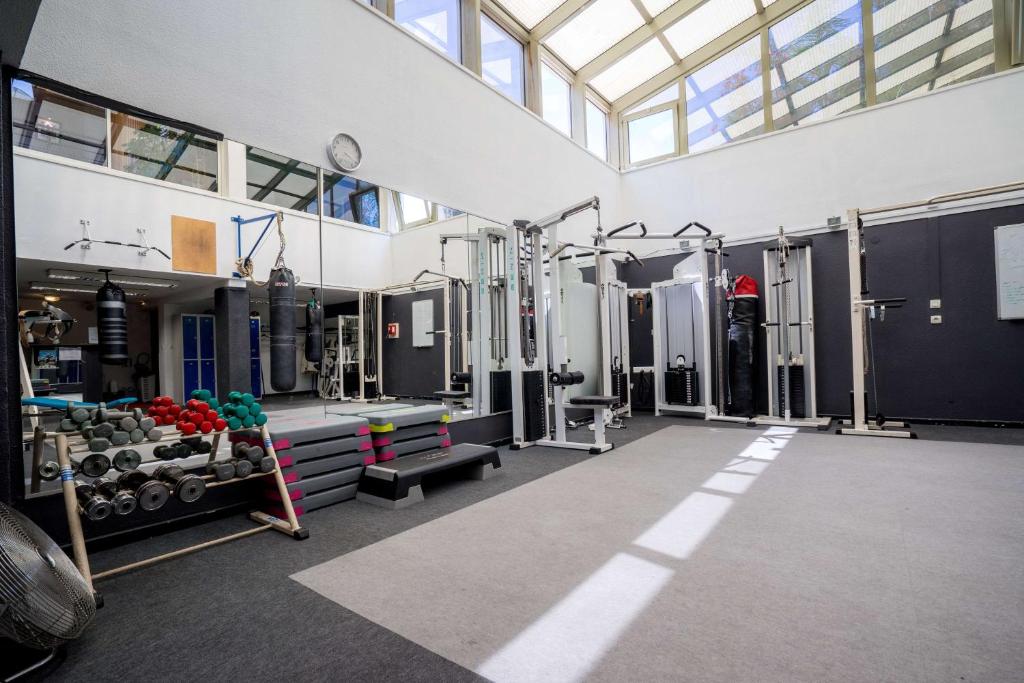 Fitness centrum a/nebo fitness zařízení v ubytování Best Western Plus La Marina