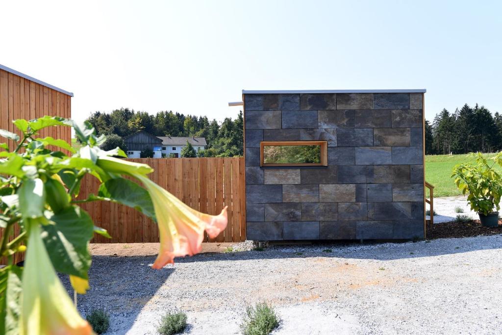 Zahrada ubytování roo'n Lodges#KOLM
