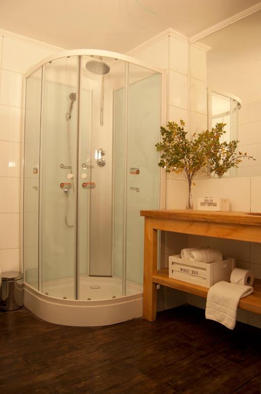 Koupelna v ubytování Hotel Alto Nevados