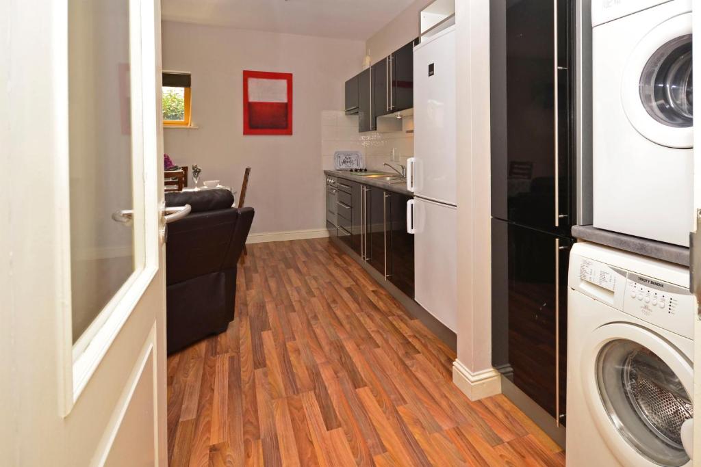Kuchyň nebo kuchyňský kout v ubytování Apartment 704 Letterfrack