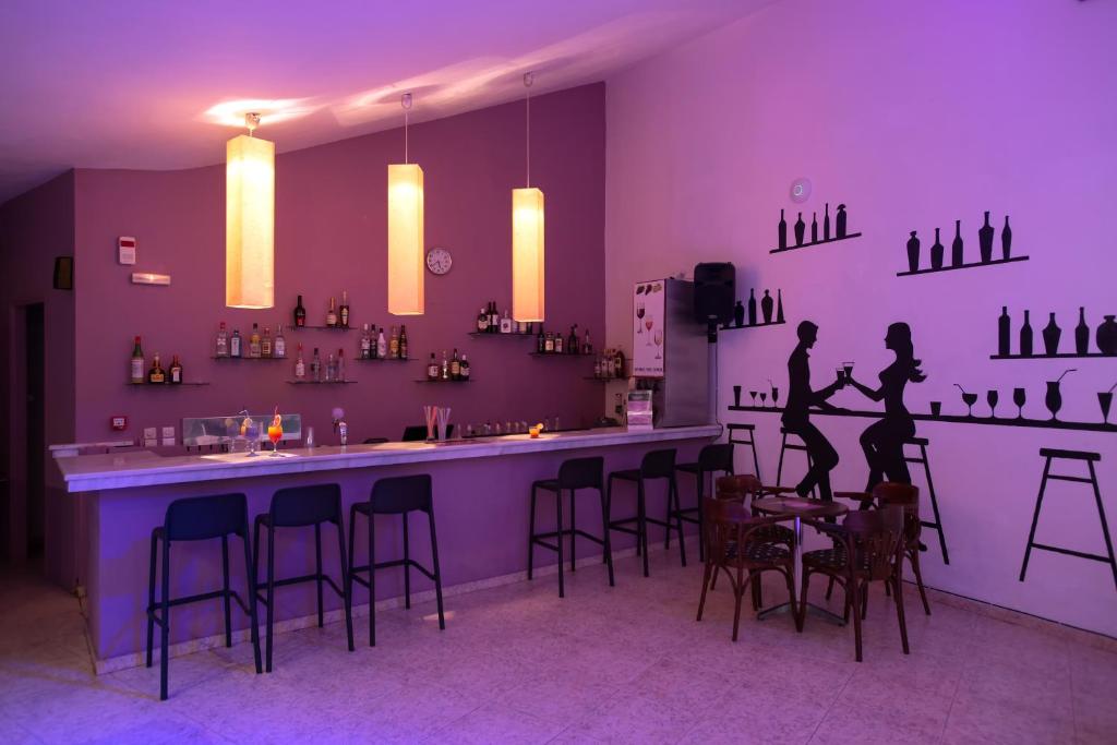 Lounge nebo bar v ubytování Panorama Sidari