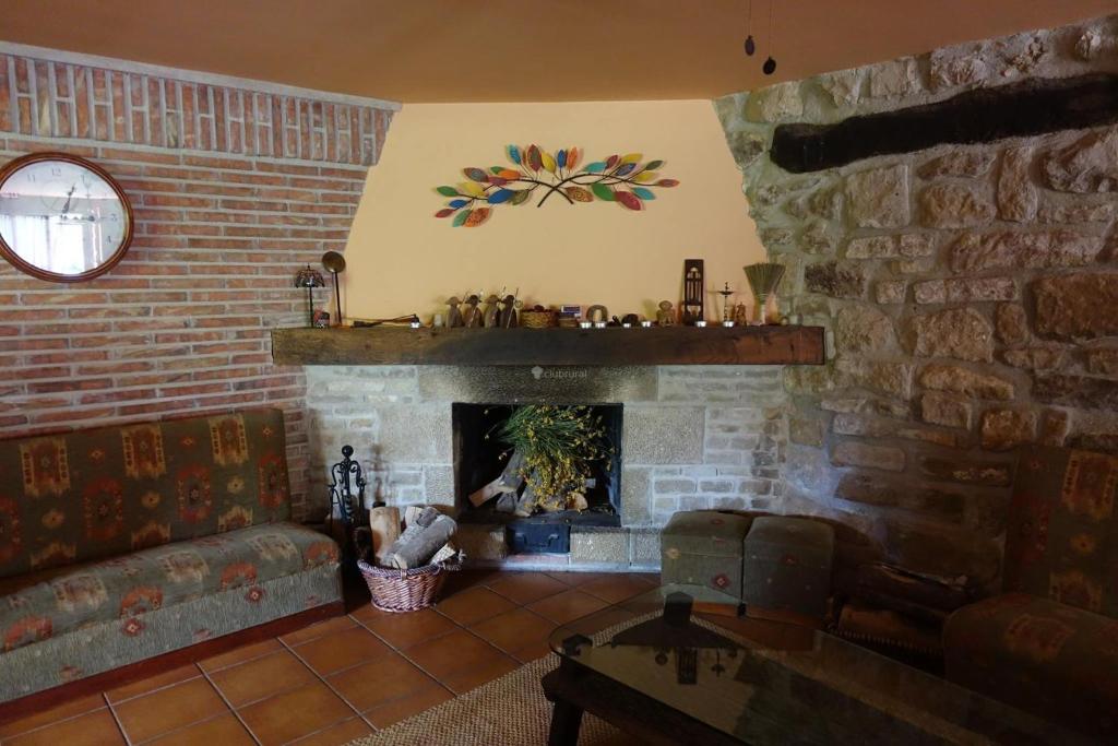 Posezení v ubytování Casa Lucia