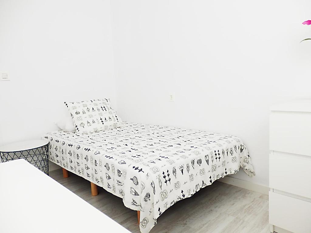 Posteľ alebo postele v izbe v ubytovaní Campanar Flat