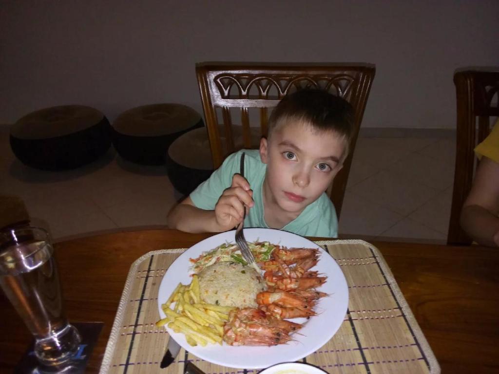 Jídlo v penzionu nebo okolí