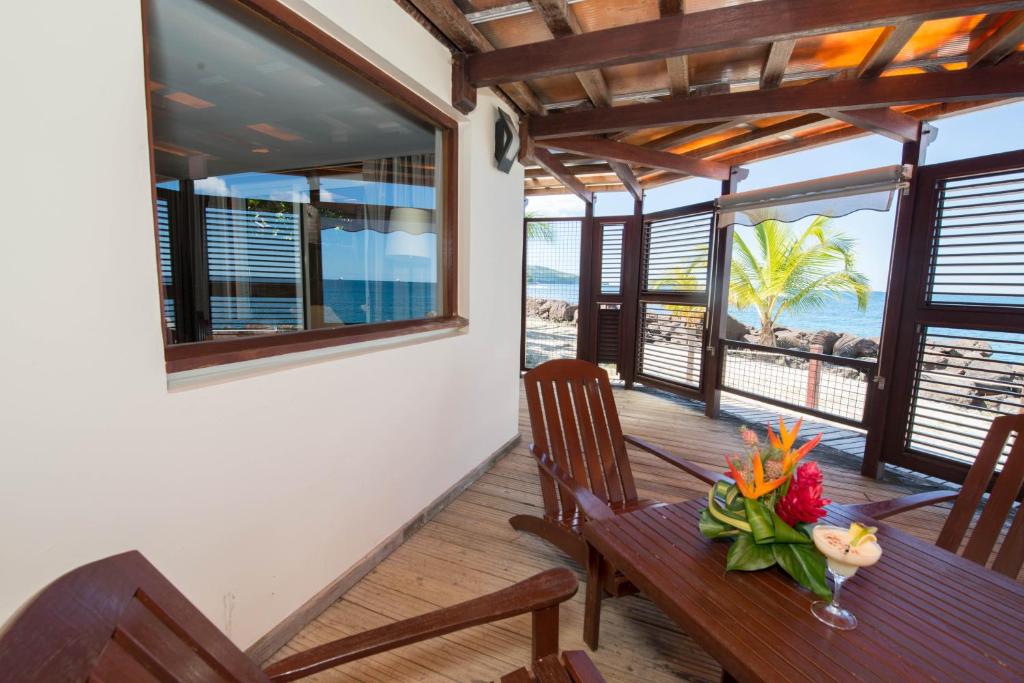 Balkon oz. terasa v nastanitvi Hotel Bakoua Martinique