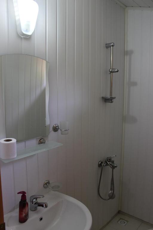 Koupelna v ubytování Duran Bungalow