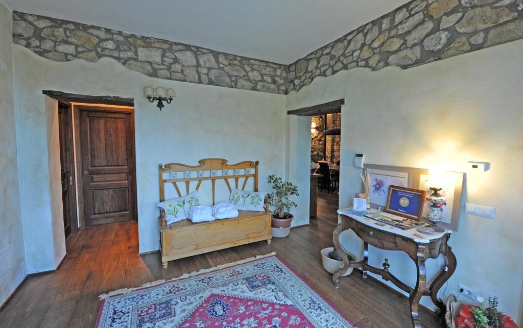 Postel nebo postele na pokoji v ubytování Agriturismo Sugheretello