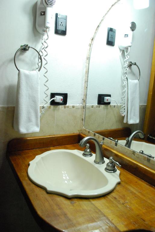 Koupelna v ubytování Hotel Don Pedro De Heredia