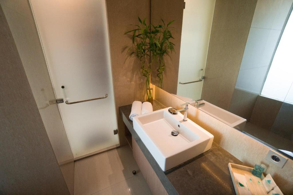 Koupelna v ubytování Lembang Asri Resort