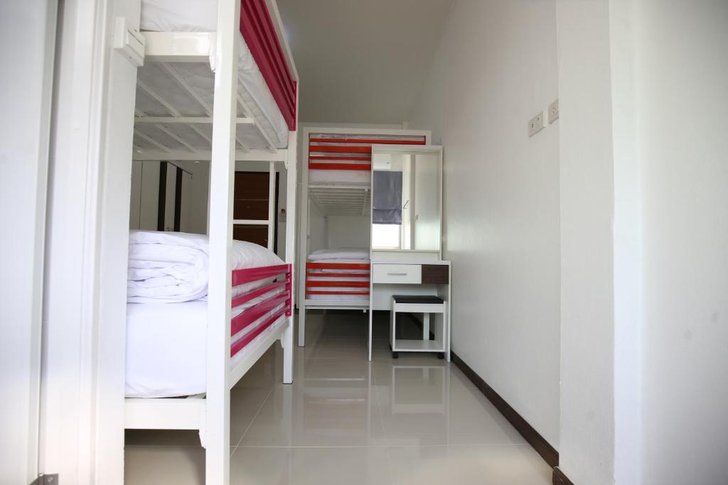 
Bunk Bed in Male Dormitory Room 
