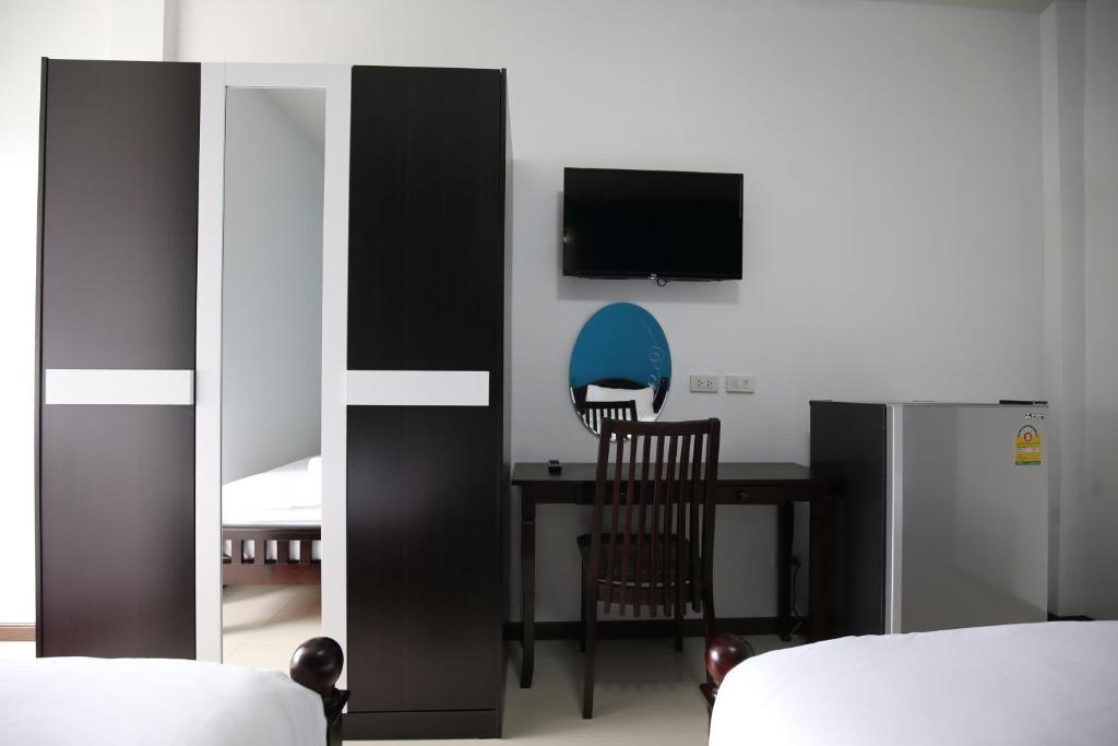 Postel nebo postele na pokoji v ubytování SABUN-NGA HOSTEL