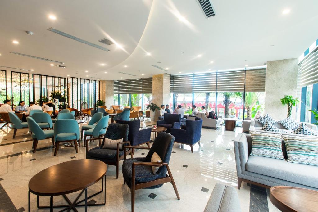 Posezení v ubytování Eagle Hotel