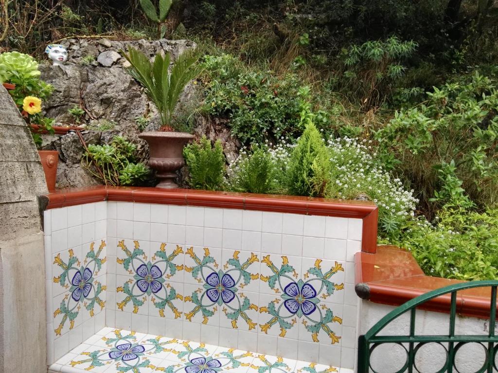 Сад в Casa Vacanze Bouganvillea