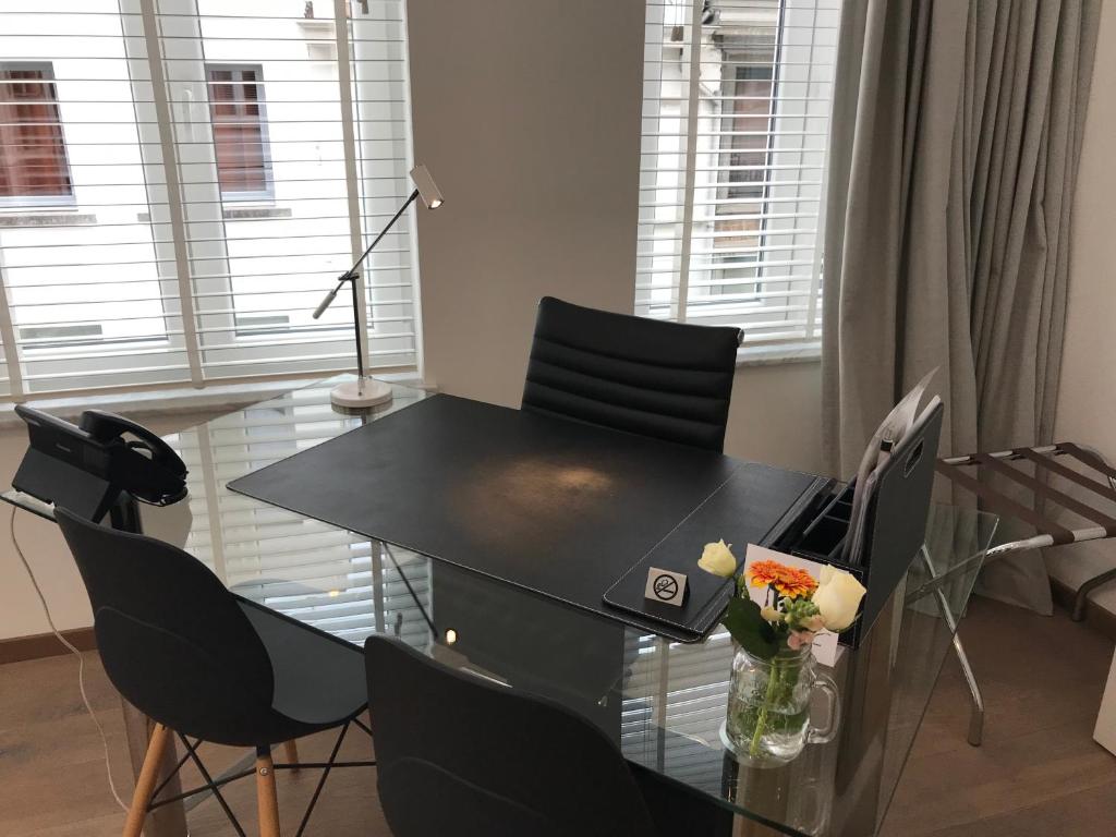 Posezení v ubytování Antwerp Business Suites