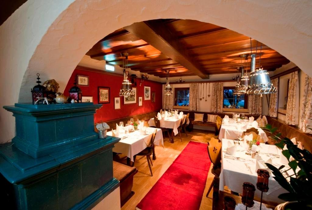 Posezení v ubytování Hotel Unterhof