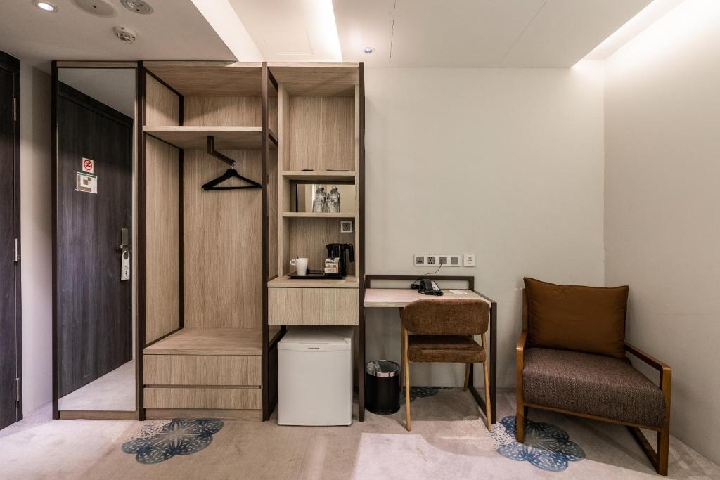 Кухня или мини-кухня в The Quay Hotel
