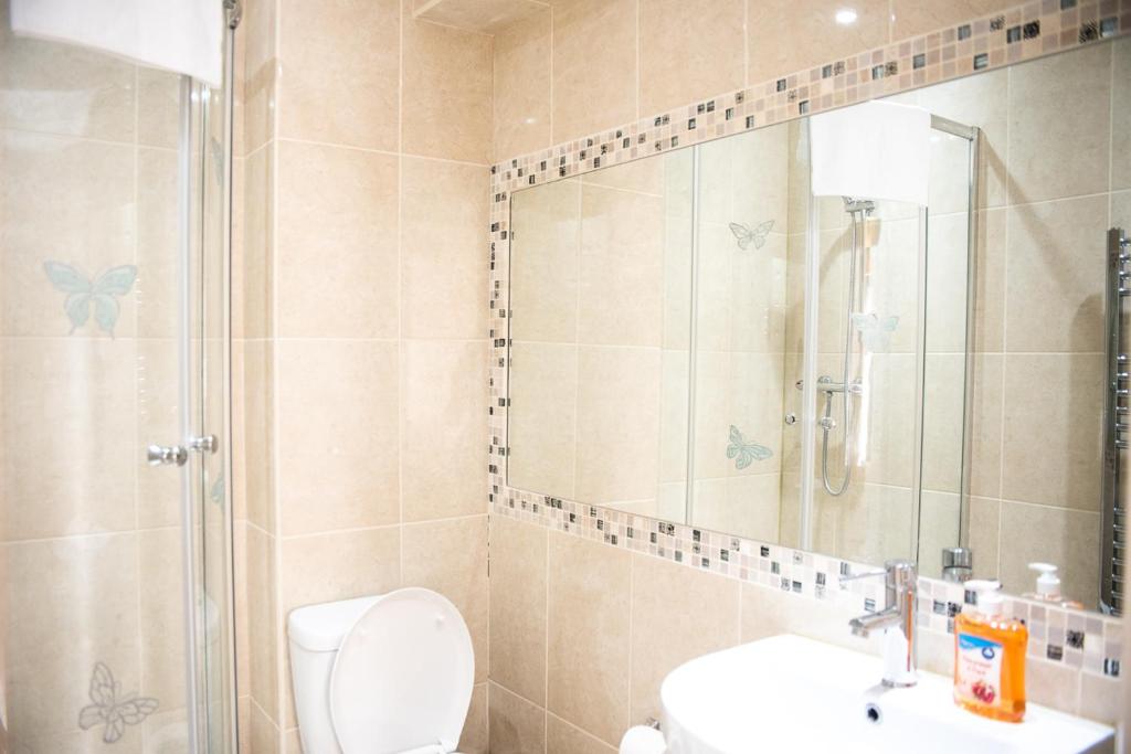 Vannituba majutusasutuses Holywell Way Swords