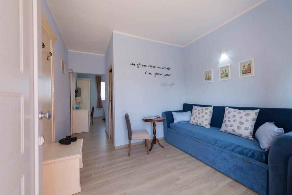 Posezení v ubytování Podere Abbazia b&b
