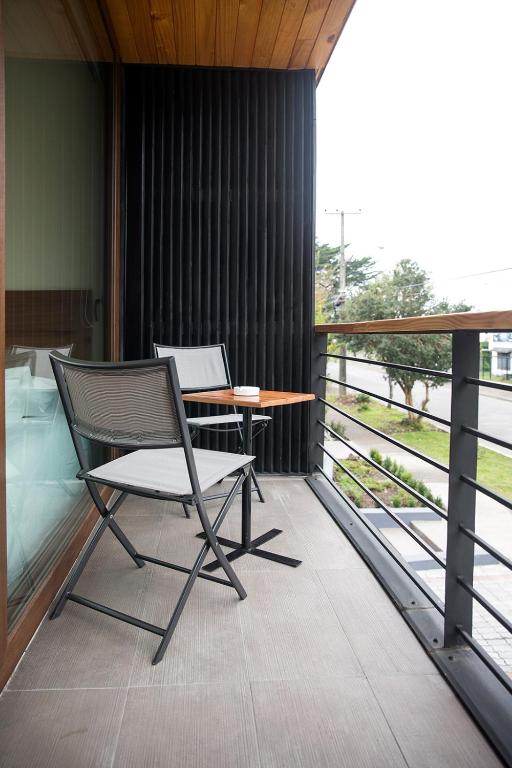 Un balcón o terraza de Maki Hotel