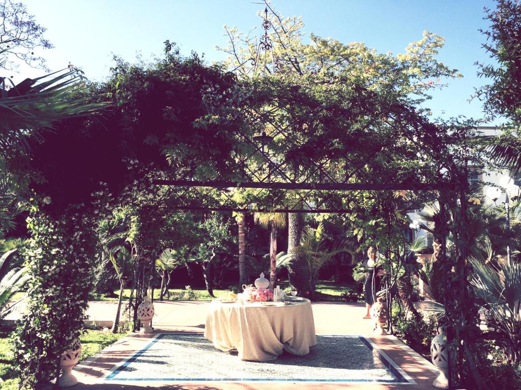 A garden outside VILLA MARRONE - Relais -