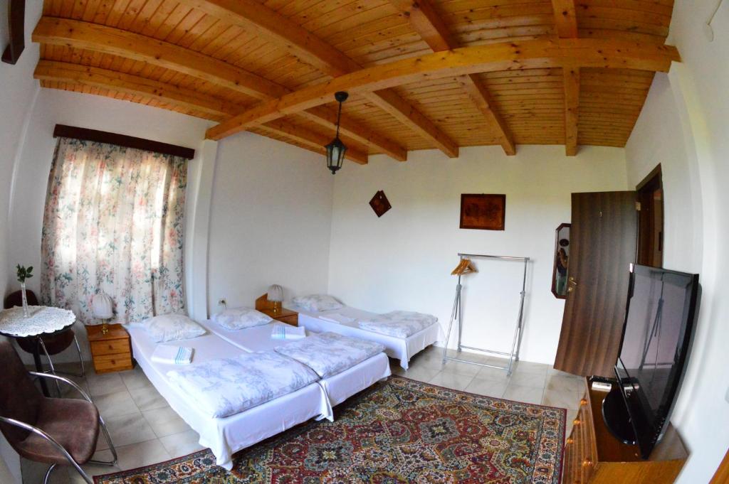 Postel nebo postele na pokoji v ubytování Casa Altius Felix