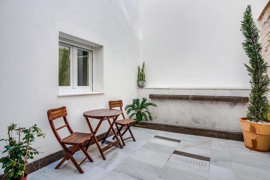 Posezení v ubytování Casa Palacio El Condestable de Sevilla