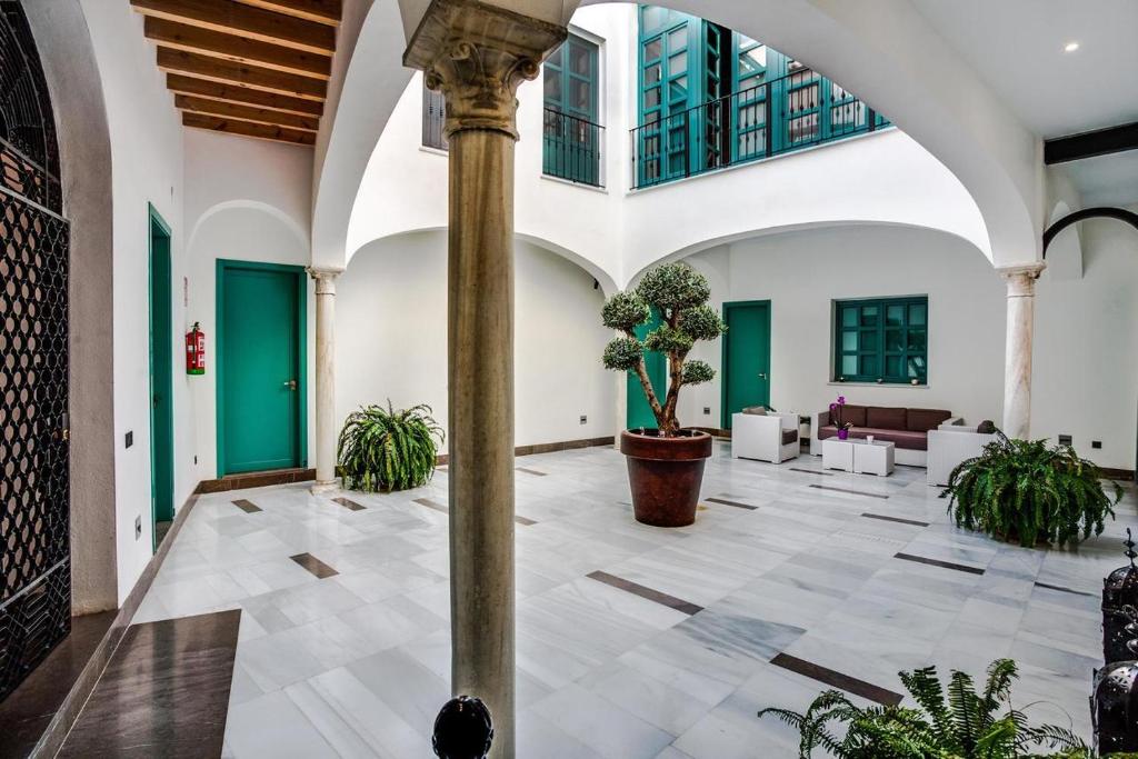 Posezení v ubytování Casa Palacio El Condestable de Sevilla