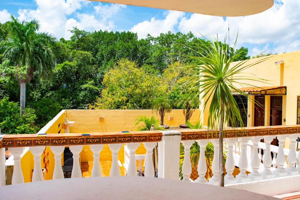Balkón nebo terasa v ubytování Hotel del Peregrino Boutique Hotel