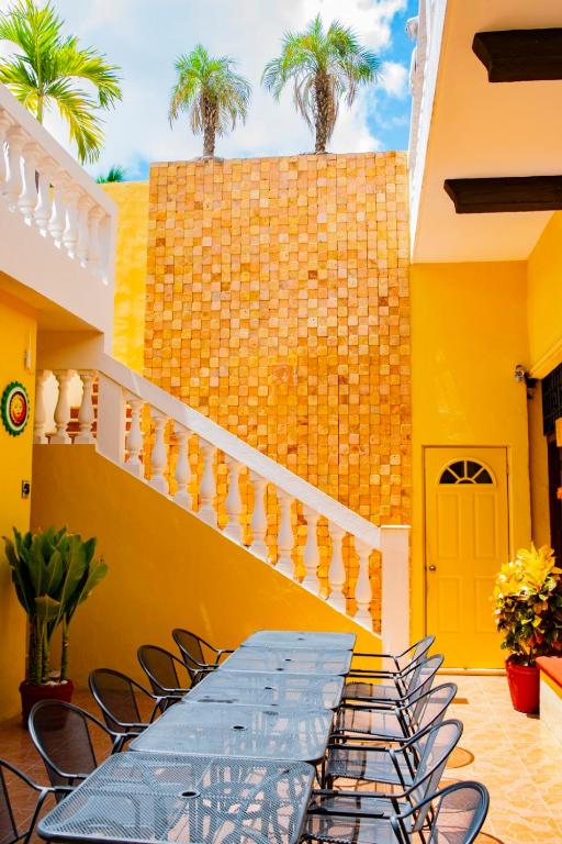 Balkón nebo terasa v ubytování Hotel del Peregrino Boutique Hotel