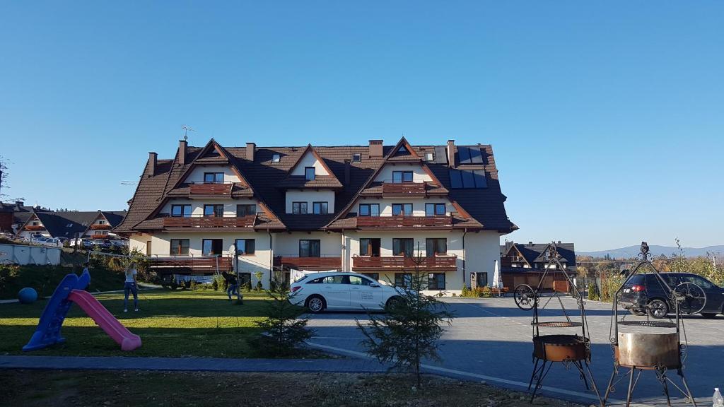 Budova, v ktorej sa ubytovanie bed & breakfast nachádza