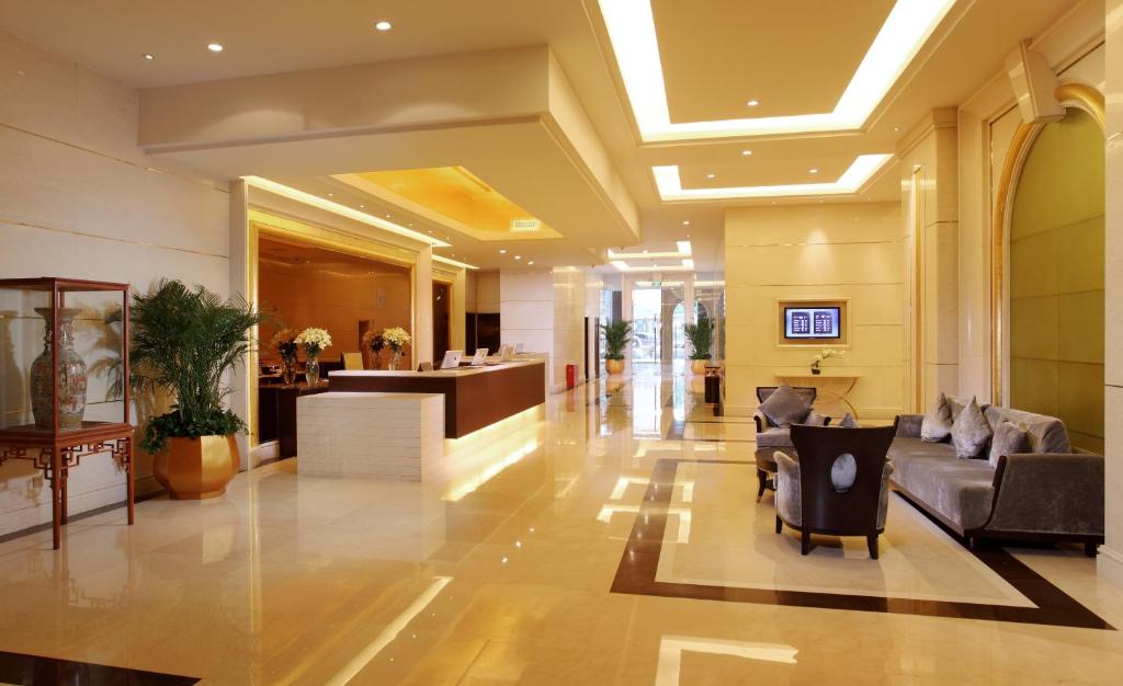 Vstupní hala nebo recepce v ubytování Kempinski Hotel Guiyang