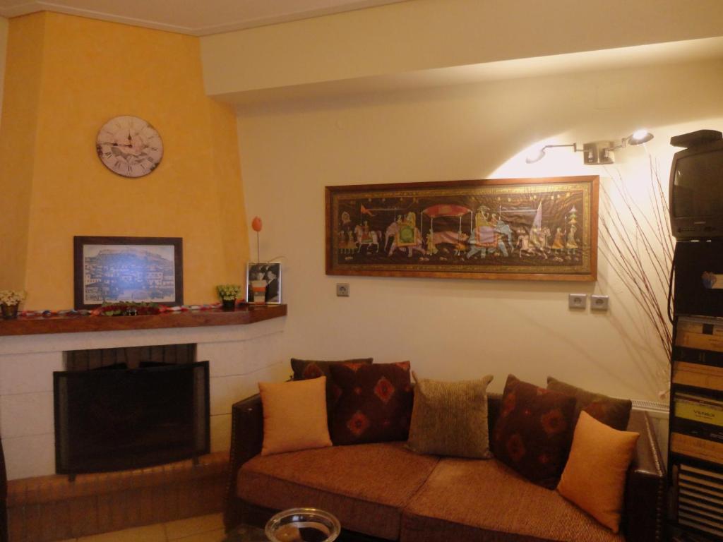 Telewizja i/lub zestaw kina domowego w obiekcie Lirio Guest House