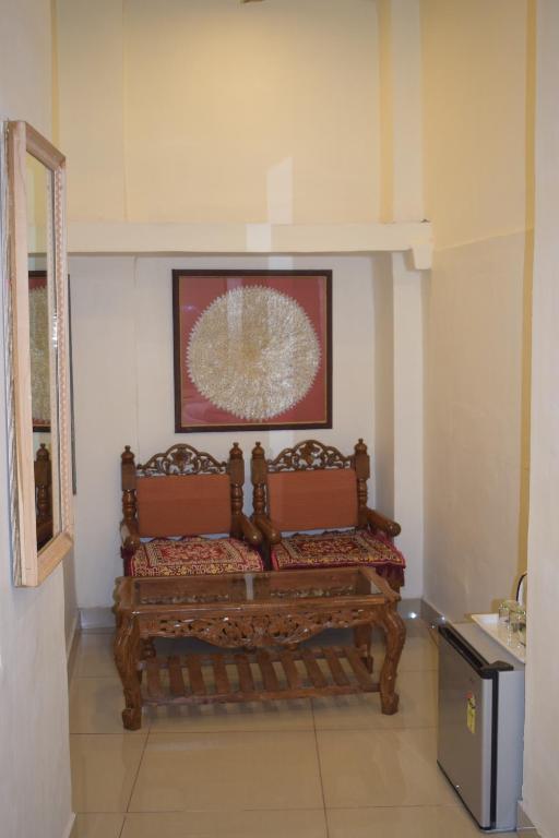 Area soggiorno di Suraj Haveli