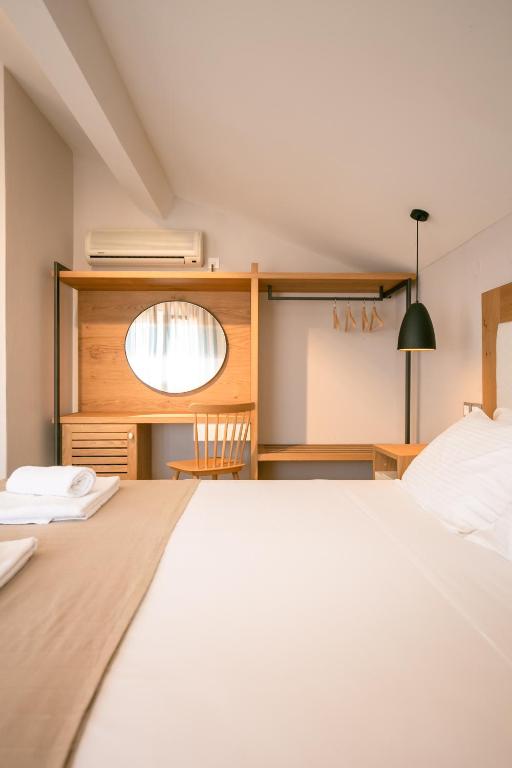 Postel nebo postele na pokoji v ubytování Electra Apartments