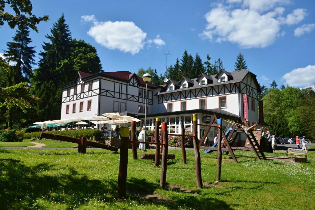 Zahrada ubytování Spa & Wellness Hotel Harmonie