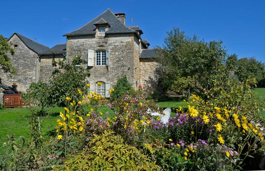 Zahrada ubytování LES HAUTS DU CAUSSE