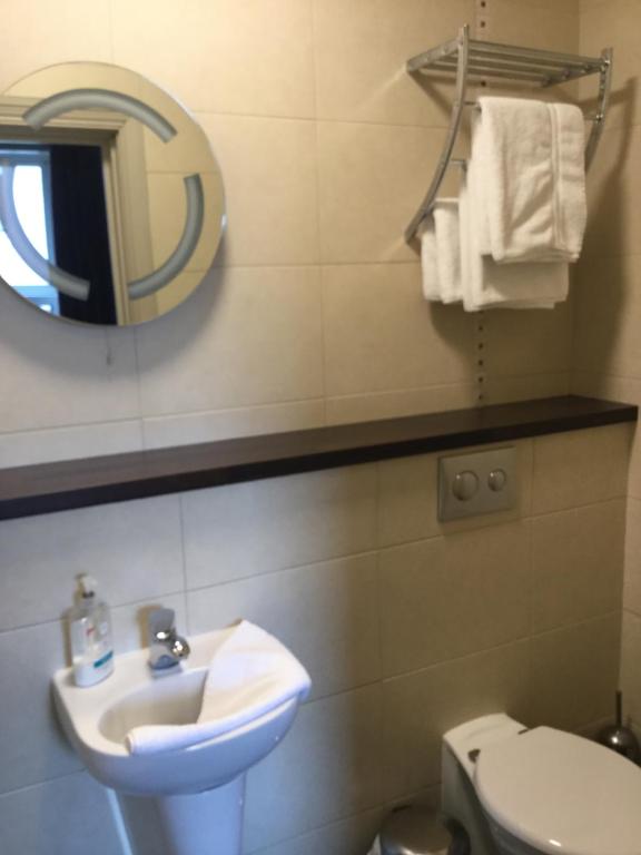 Koupelna v ubytování Anam Cara B&B