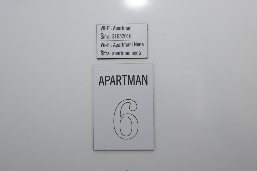 Certifikát, hodnocení, plakát nebo jiný dokument vystavený v ubytování VAL apartmani, Stara Novalja