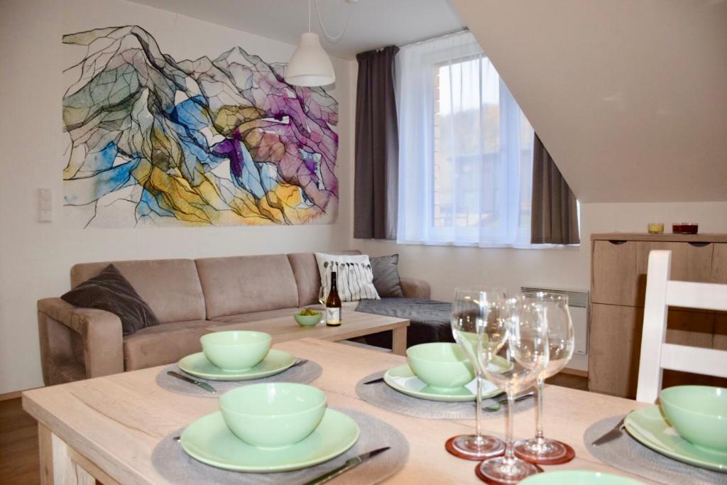 Posedenie v ubytovaní Apartmán Dolní Morava